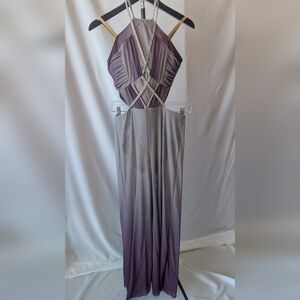 Dance Costume - Lavender Gradient Jumpsuit
